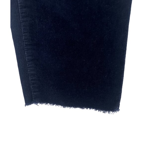Talbots Corduroy  Flawless Five Pocket Slim Ankle Pants Navy Blue Size 10 - Picture 6 of 8